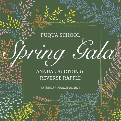 Spring Gala ~ Annual Auction & Reverse Raffle, 3286 Poorhouse Rd, Rice ...