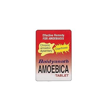 Buy Baidyanath Amoebica Tablet - 25 tablets | Effective remedy for ...