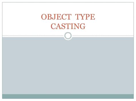 Image result for Example of Casting Computer Science