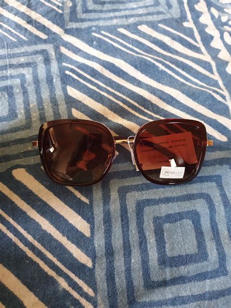 Peter Jones Tiger Print Square Oversized Sunglasses for Girls/Women ...