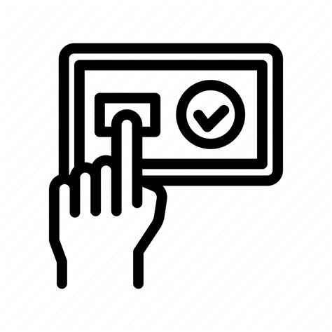 Self, service, terminal, screen, kiosk, payment icon - Download on ...