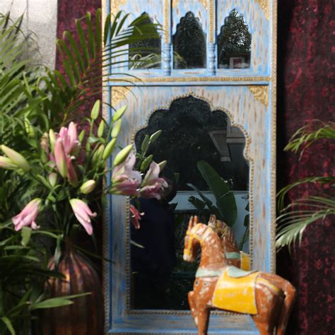 Antique Bikaner Mirror Frame for Luxury Home Decor | Revive Home