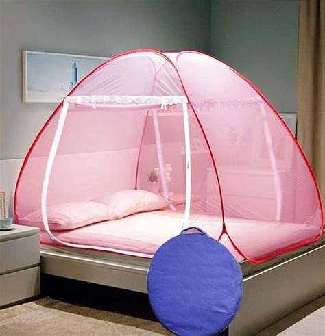 Vulternic Mosquito Net King Size Double Bed Foldable Mosquito Net ...