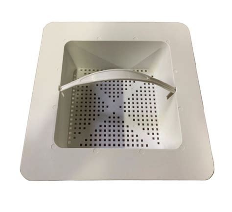 Plastic Floor Sink Basket with Flange | 102-1118 - Drain-Net