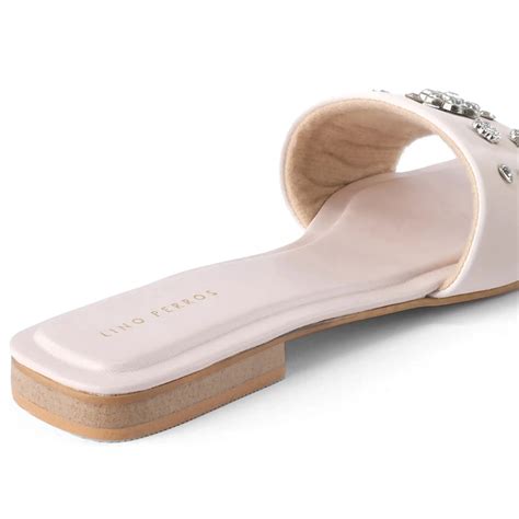 Buy Harper Calm Peach Flats | Lino Perros