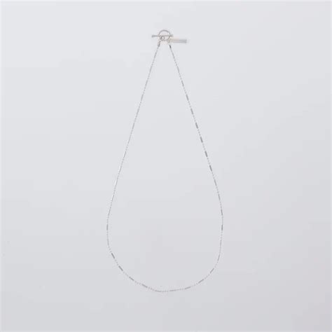 XOLO JEWELRY Cylinder Link Necklace-50cm- | MAROON WEBSTORE
