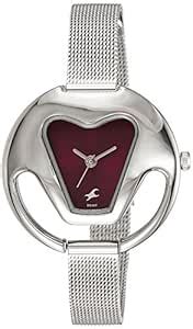 Fastrack Women's Red Dial Analog Watch - 6103SM02 : Amazon.in: Fashion