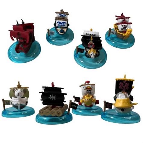 Buy One Piece Pirate Ships, Pack of 8 - Best Price