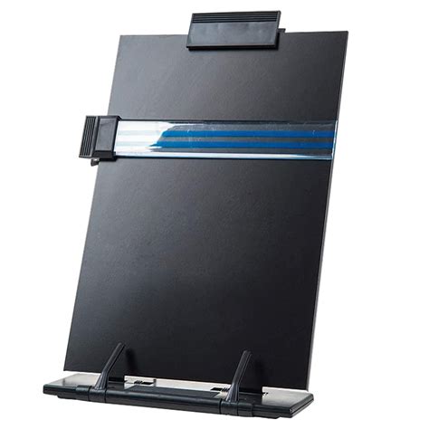 RONTENO Metal Adjustable Reading Desk Holder/Copy Shelf - Typing Book ...