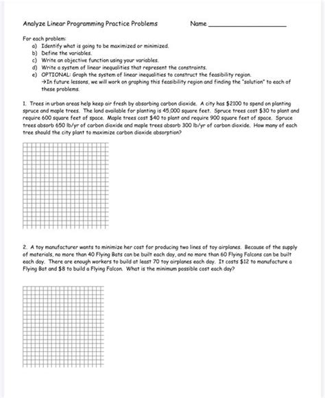 Linear Programming Practice Problems 的图像结果