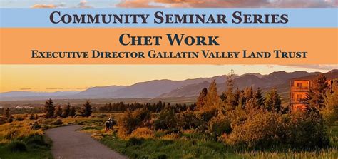 May Community Seminar, 1201 Highland Blvd, Bozeman, MT, United States ...