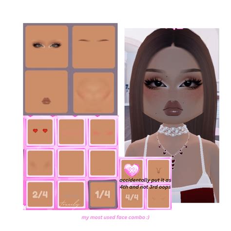 face combo - dti / dress to impress