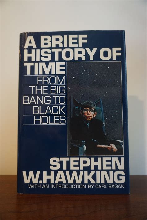 A Brief History of Time by Stephen Hawking: Near Fine (1988) | EGR Books