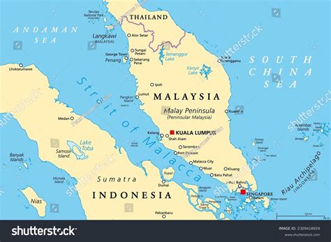 Malay Peninsula Map