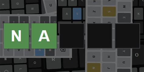 Wordle For December 11, 2022: 5-Letter Words Starting With NA