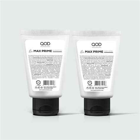 Max Prime Shampoo & Mask Set | QOD Professional Hair Treatment
