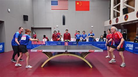 上海举办纪念中美乒乓外交50周年系列活动，友谊赛欢乐开赛_凤凰网视频_凤凰网
