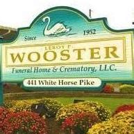 Leroy P Wooster Funeral Home Atco, New Jersey