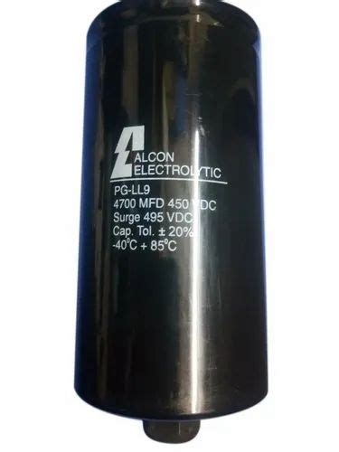 Electrolytic Capacitor - Alcon 4700MFD 450VDC Electrolytic Capacitor ...