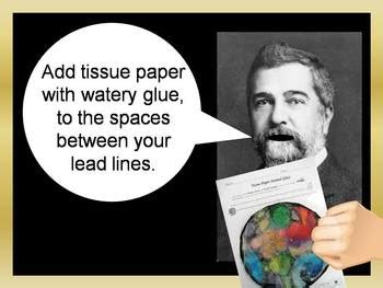 Tiffany Stained Glass Powerpoint by Jen Spath | TPT