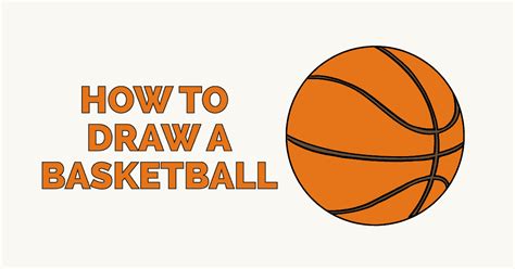 How to Draw a Basketball - Really Easy Drawing Tutorial