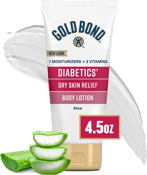Amazon.com : Gold Bond Ultimate Diabetics' Dry Skin Relief Foot Cream 3 ...