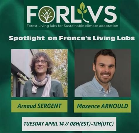 IUFRO - Webinar: Spotlight on France's Living Labs