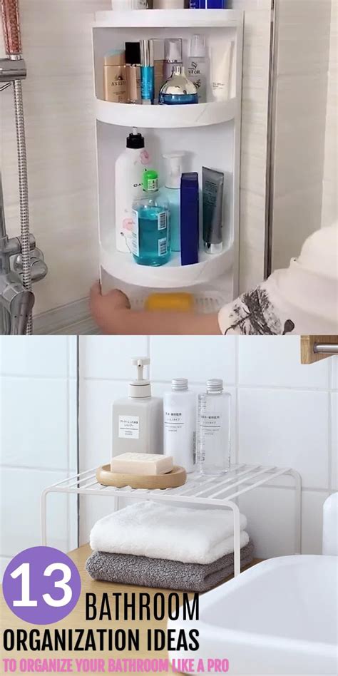 13 amazing bathroom organization ideas – Artofit