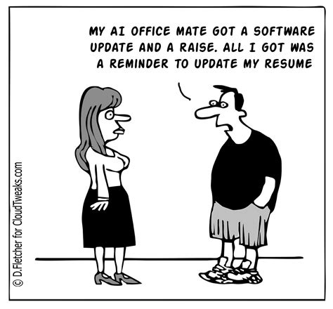 Tech Humor: When Your AI Coworker is the Boss’s New Favorite – UBERCLOUD