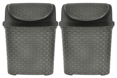 Kuber Industries Multiuses Plastic Dustbin For Home Kitchen Office ...