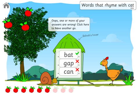 Words that rhyme games