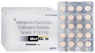 Met Xl 50 Tablet: Uses, Side Effects, Price & Substitutes