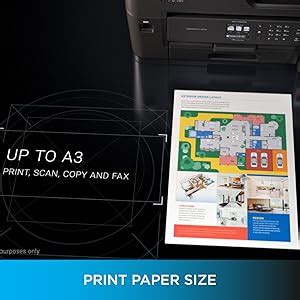Brother MFC-T4500DW A3 Ink Tank All-in-One Printer with Print Scan Copy ...