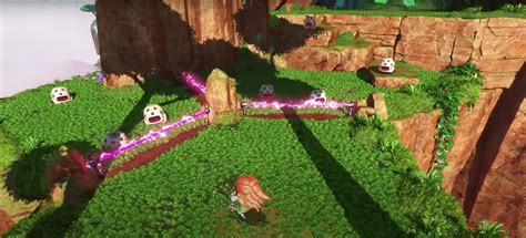 How to defeat 7 enemies with the Tripcaster in Astro Bot
