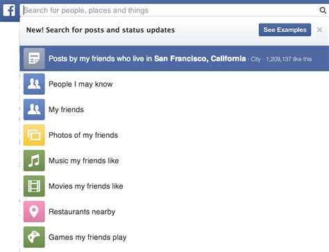 Image result for Facebook.com Search Query