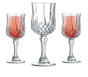 Buy F Queen Creation® Red Wine Glass Set 220 ml (Set of 6) Online at ...