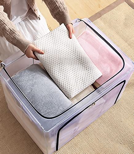 Foldable Transparent Storage Bags for Clothes (110L) – House of quirk