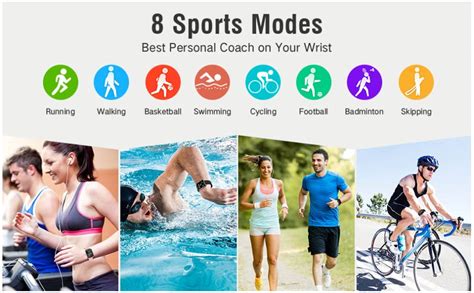 Mabron Combo Pack of 3 Items - Bluetooth D20 SmartWatch with Heart Rate ...