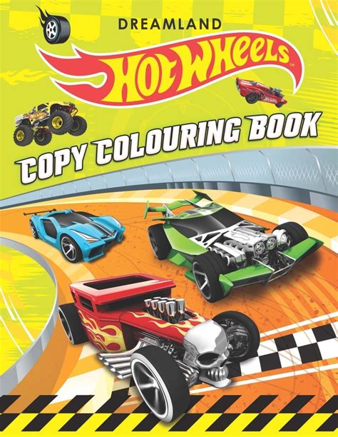 Dreamland Publications Hot Wheels Copy Colouring Book – The Mom Store
