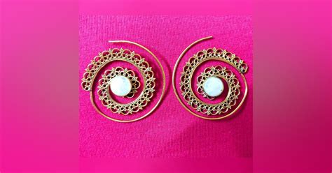 Stunning Golden Rings With Pearl Embellishments- Berserk | LBB