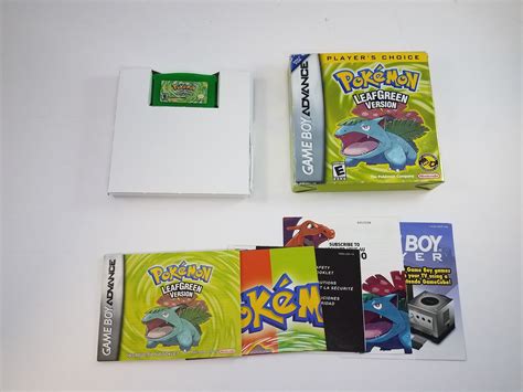 Pokemon Leaf Green Starters
