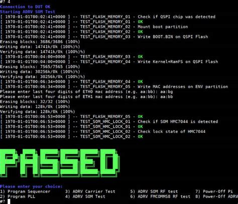 ADRV2CRR-FMC Production Testing [Analog Devices Wiki]