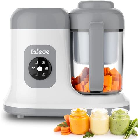 Amazon.com: Baby Food Maker - DUEDE One Button Rotate & Press Control ...