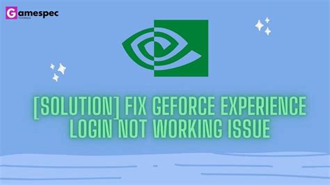GeForce Experience Log In 的图像结果