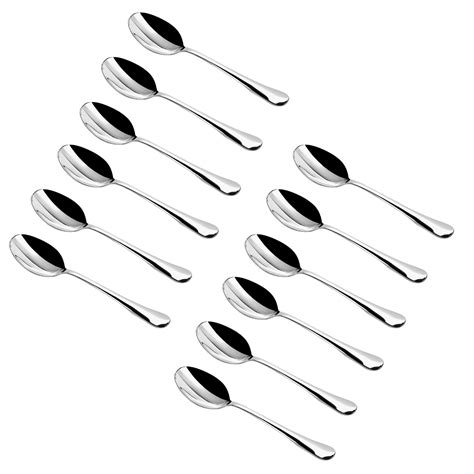 Order Vinod Stainless Steel Decora Table Spoon | Set of 12 Pieces