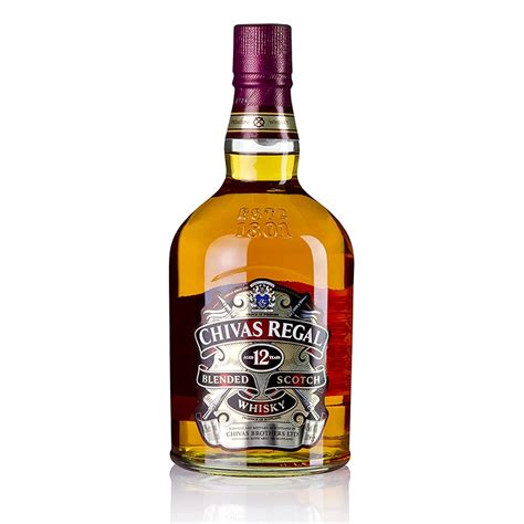 Wiski campuran Chivas Regal, 12 tahun, 40% vol., Skotlandia, 1 liter ...