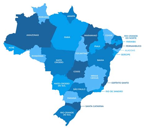 Map Brazil