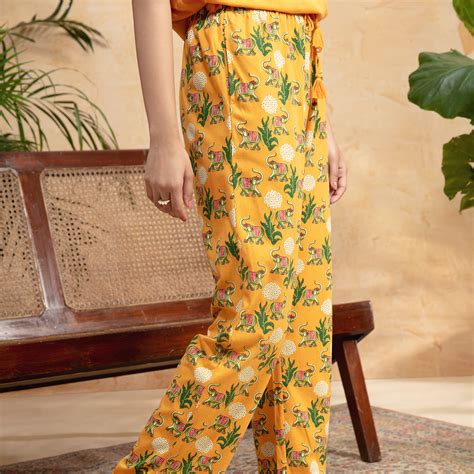Masaba For Nykd Cotton Pajama-NYS080-Jungle Retreat – Nykd by Nykaa