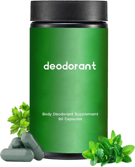 Amazon.com : Body Deodorizing Supplement, Natural Internal Odor Control ...