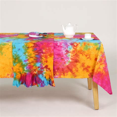 Multi-Color Cotton Table Runner – The Art Box Store
